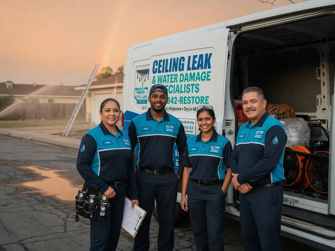 Ceiling Leak Cleanup company in Nadeau, MI